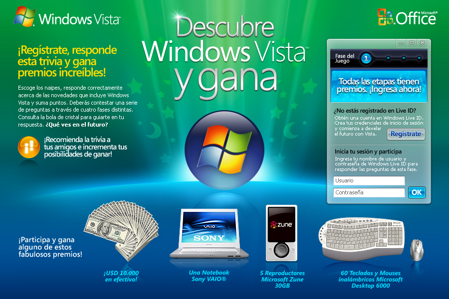 Descubre Windows Vista | Websites | Rodrigo Buján